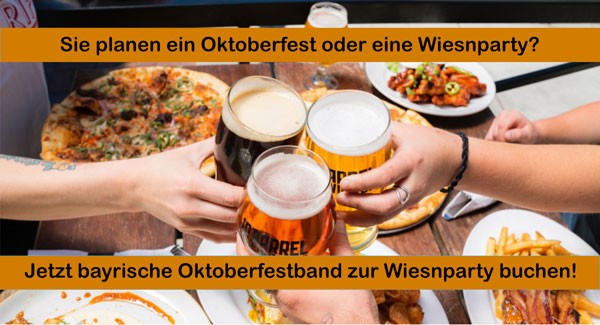 Bayrische Oktoberfestband Wiesnband